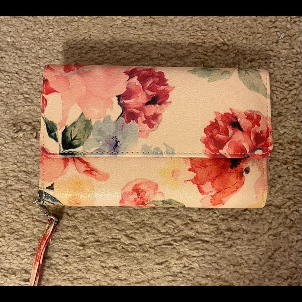 Floral wallet